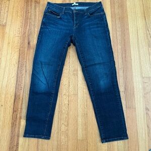 Eileen Fisher Straight Jeans 98% organic cotton/2% spandex-size 8(k11)